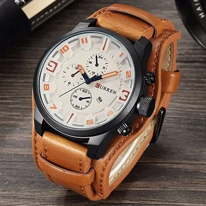 Reloj Curren 8225 Cuero